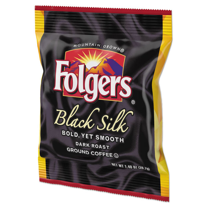 Coffee, Black Silk, 1.4 oz Packet, 42/Carton