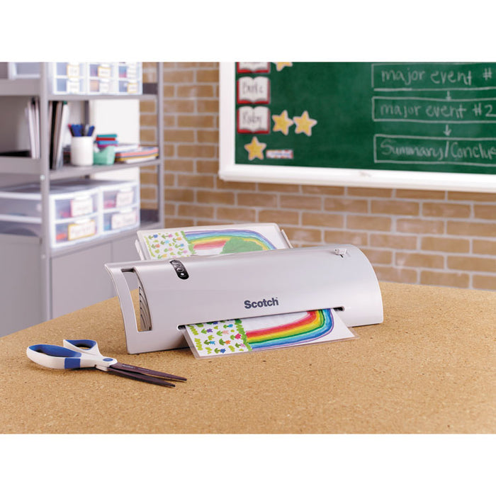 Thermal Laminator Value Pack, Two Rollers, 9" Max Document Width, 5 mil Max Document Thickness
