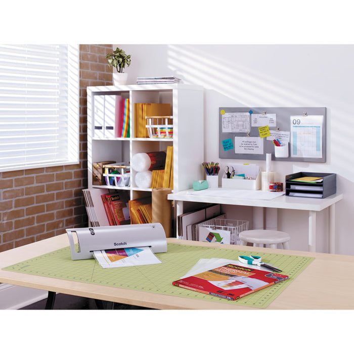 Thermal Laminator Value Pack, Two Rollers, 9" Max Document Width, 5 mil Max Document Thickness