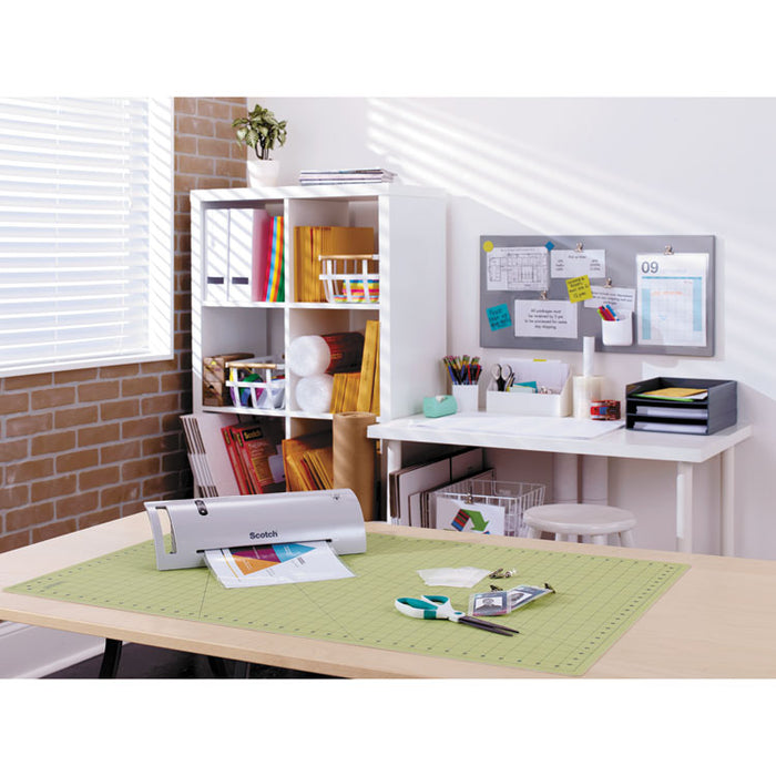 Thermal Laminator Value Pack, Two Rollers, 9" Max Document Width, 5 mil Max Document Thickness