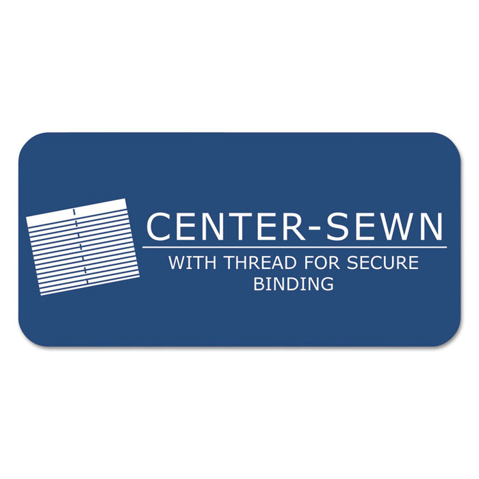 Marble Cover Composition Book, Wide/Legal Rule, Black Cover, 9.75 x 7.5, 60 Sheets