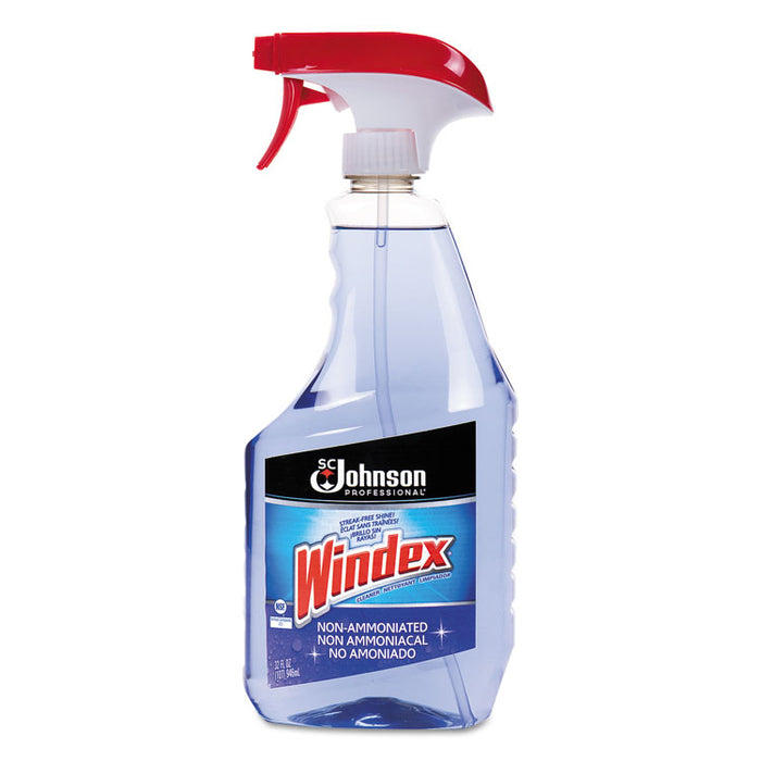 Non-Ammoniated Glass/Multi Surface Cleaner, Pleasant Scent, 32 oz, Bottle, 12/CT