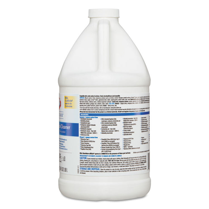 Hospital Cleaner Disinfectant w/Bleach, 2qt Refill, 6/Carton