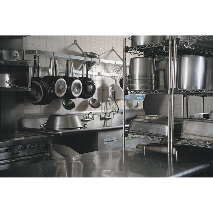 Non-Scratch Soap Scrubbers, Blue, 8/Pack