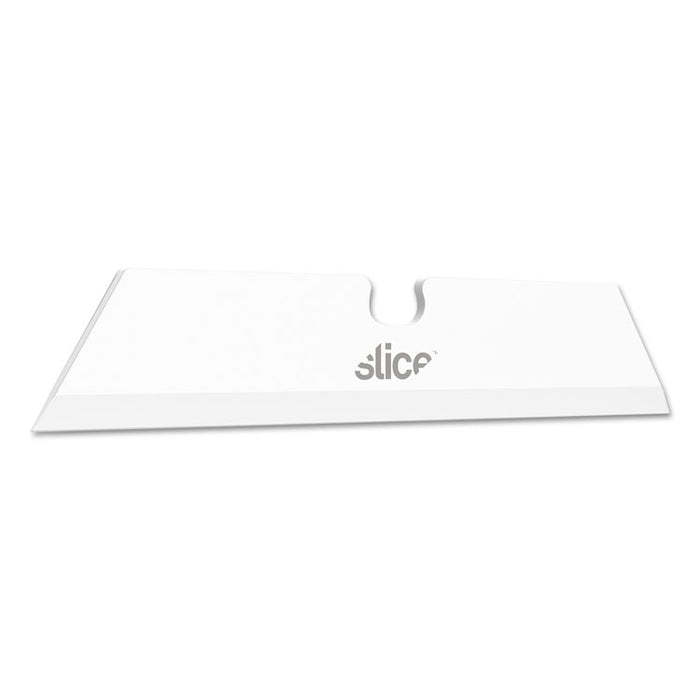 Safety Utility Knife Blades, Pointed Tip, Ceramic Zirconium Oxide, 3/Pack