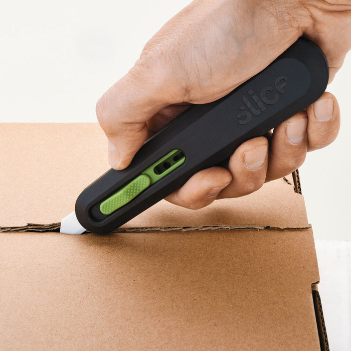 Utility Knives, Double Sided, Replaceable, Stainless Steel, Gray, Green