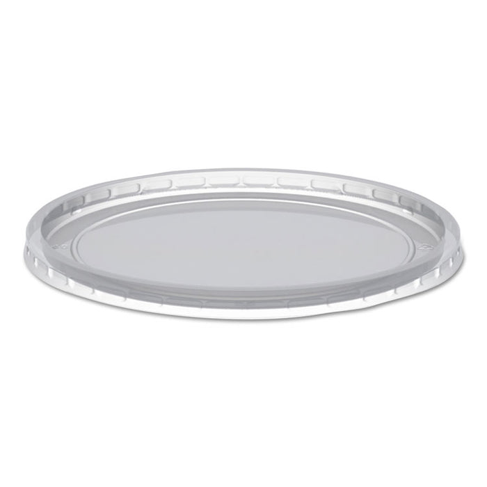 MicroLite Deli Tub Lid, Clear, Inside-Cap Fit, Fits 8-32 oz Containers, 500/Carton