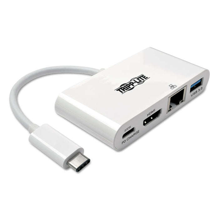 USB 3.1 Gen 1 USB-C to HDMI Adapter, USB-A/USB-C PD Charging/Gigabit Ethernet