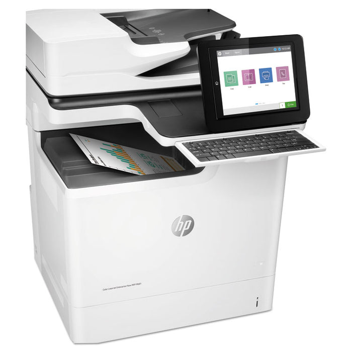 Color LaserJet Enterprise Flow MFP M681f, Copy/Fax/Print/Scan