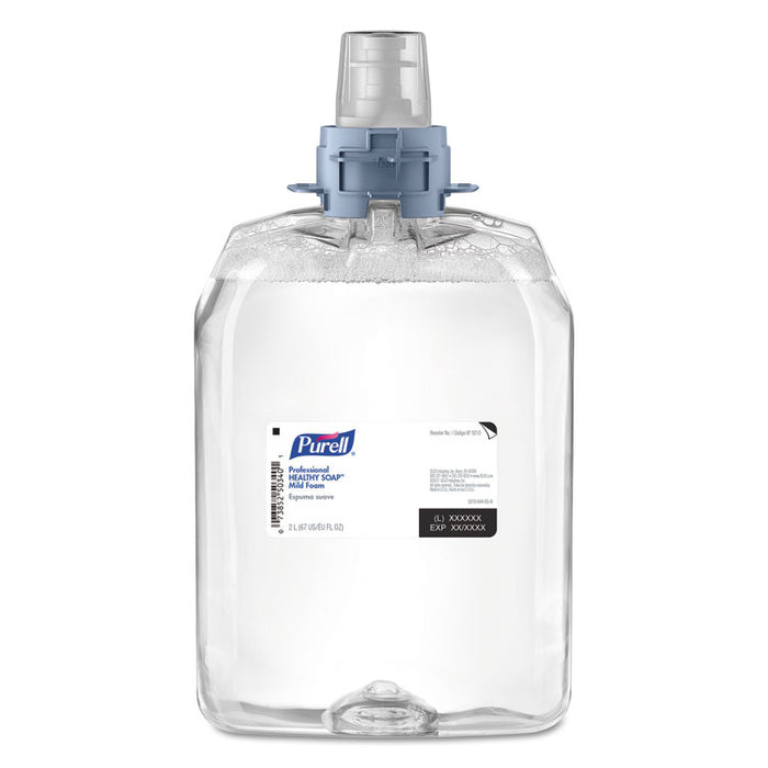 Professional HEALTHY SOAP Mild Foam, Fragrance-Free, 2000 mL, 2/CT
