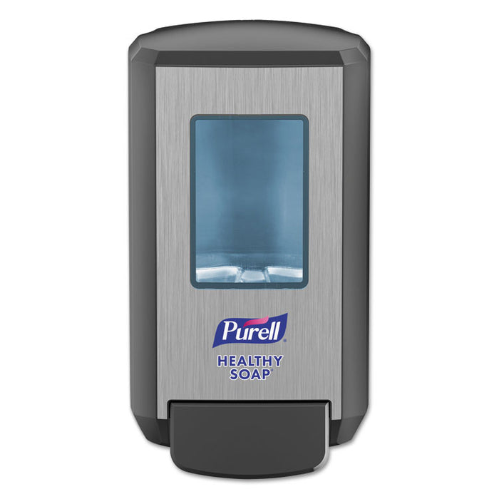 CS4 Soap Push-Style Dispenser, 1250 mL, 4.88" x 8.8" x 11.38", Graphite