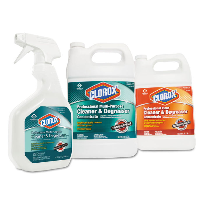Professional Floor Cleaner and Degreaser Concentrate, 1 gal Bottle