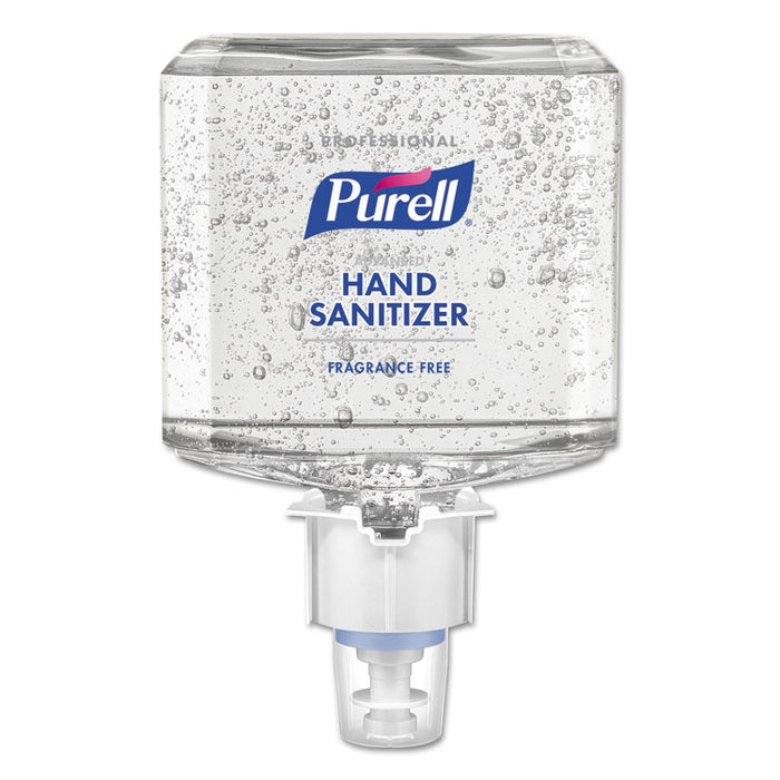 Professional Advanced Hand Sanitizer Fragrance Free Gel, For ES4 Dispenser, 2/CT