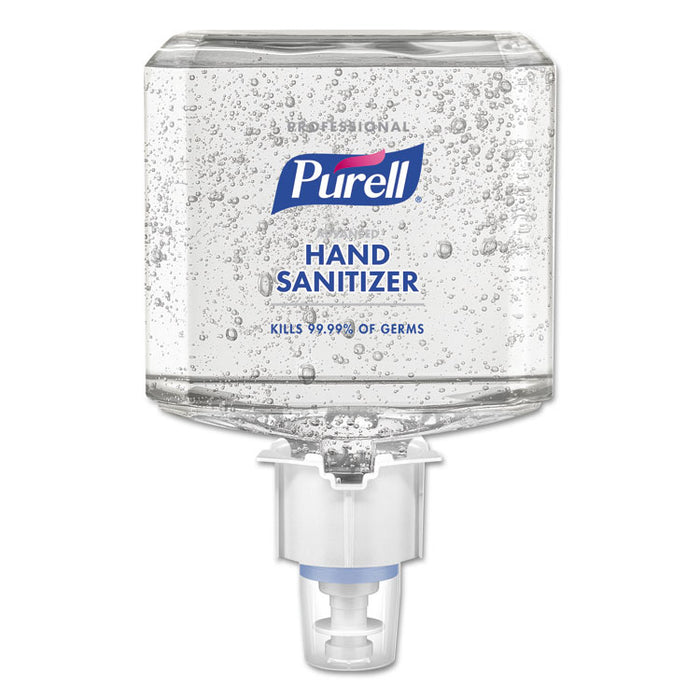 Professional Advanced Hand Sanitizer Gel, 1200 mL, For ES4 Dispenser, 2/Carton