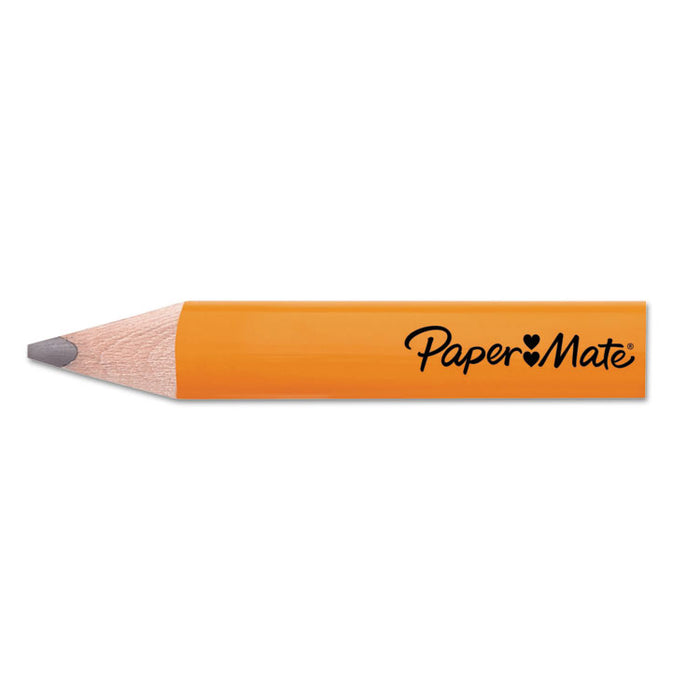 Handwriting Woodcase Pencils, HB (#2.5), Black Lead, Orange Barrel, 24/Pack