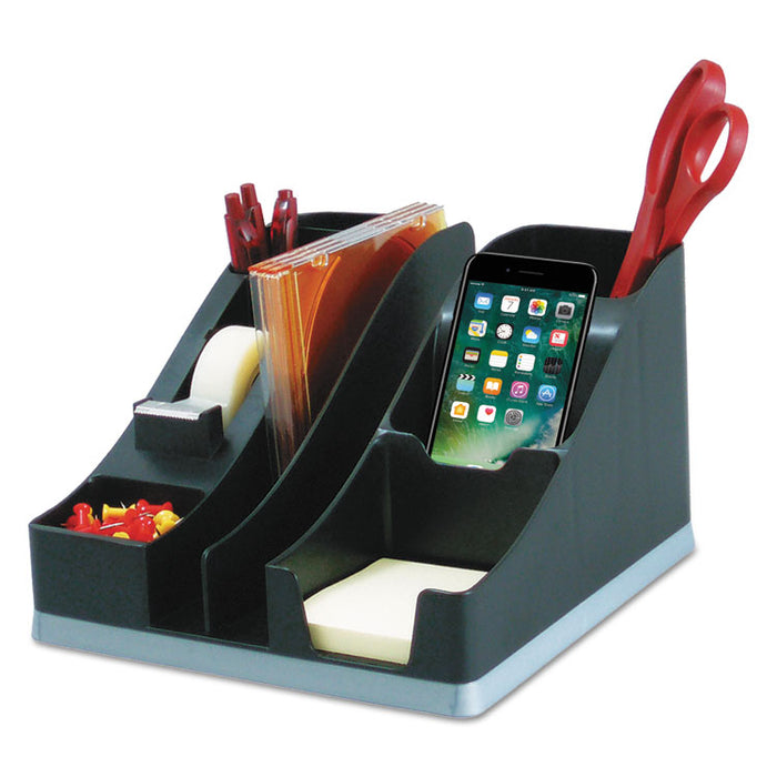 Silhouettes All-In-One Caddy, Black/Silver