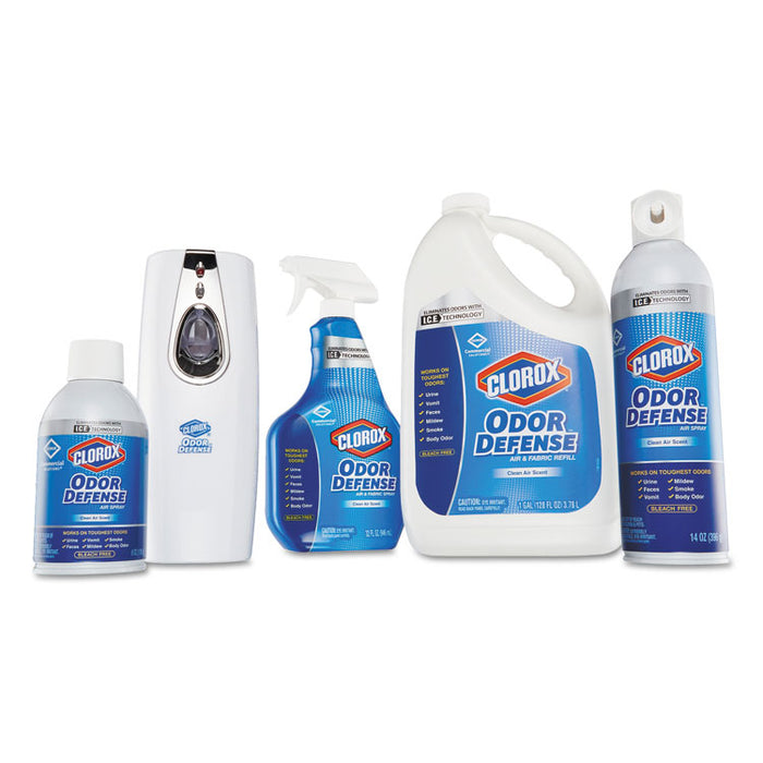 Commercial Solutions Odor Defense Wall Mount, 3.38 x 3.56 x 9, White, 10/Carton