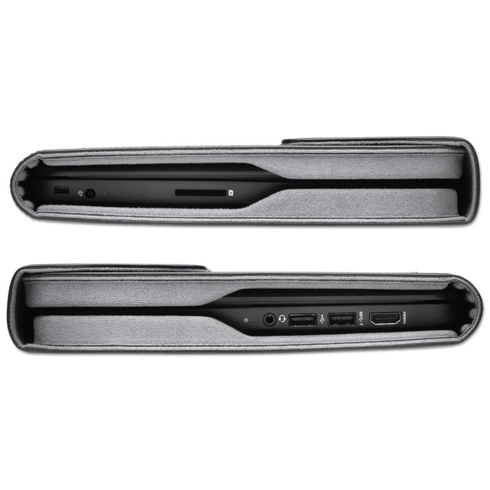 LS510 Portfolio for Chromebooks, Fits Devices Up to 11.6", EVA/Faux Leather, 11.5 x 1.5 x 9.25, Black