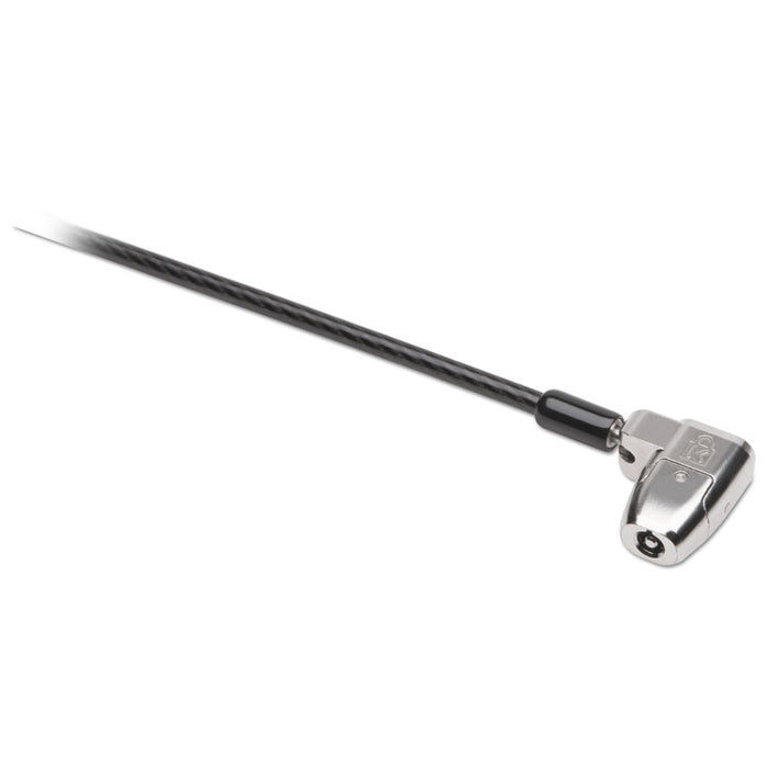 ClickSafe 2.0 Keyed Laptop Lock, 6 ft Carbon Steel Cable, Silver, 2 Keys