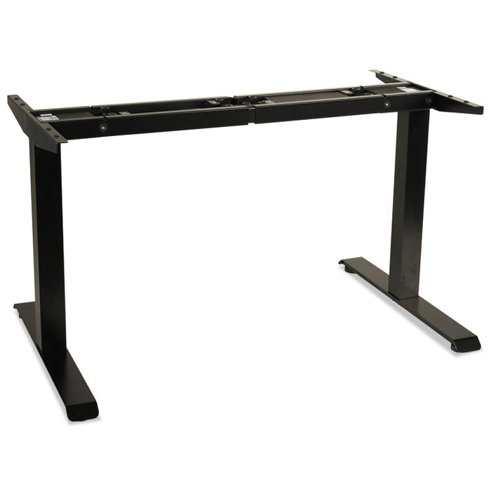 2-Stage Electric Adjustable Table Base, 27.5" to 47.2" High, Black