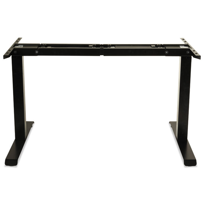 2-Stage Electric Adjustable Table Base, 27.5" to 47.2" High, Black