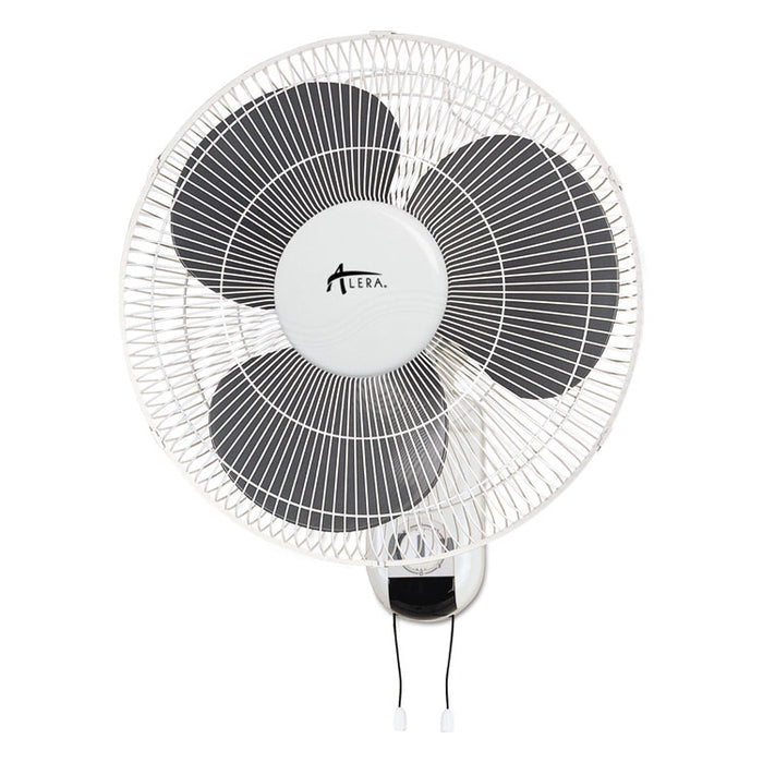 Wall Mount Fan, 3-Speed, White