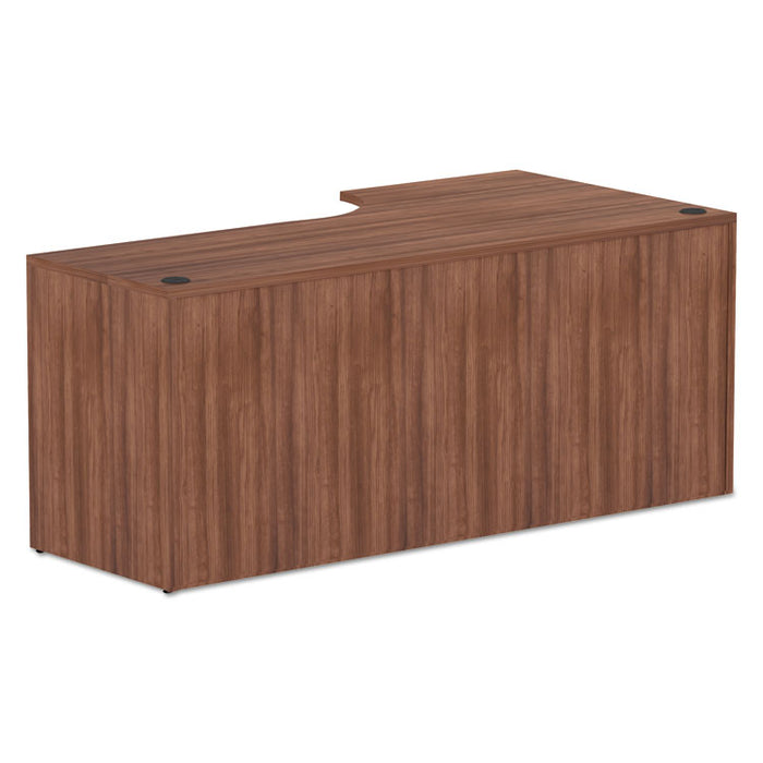 Alera Valencia Series Corner Credenza Shells, 70.88w x 35.38d x 29.5h, Modern Walnut