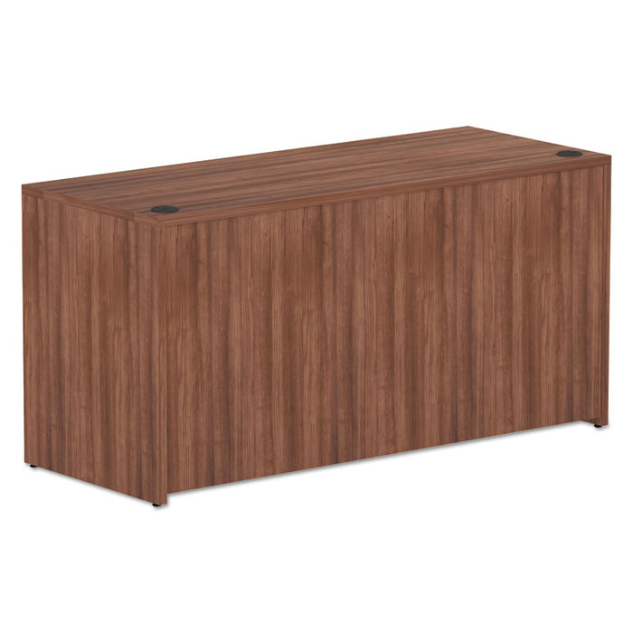 Alera Valencia Series Credenza Shell, 59.13w x 23.63d x 29.5h, Modern Walnut