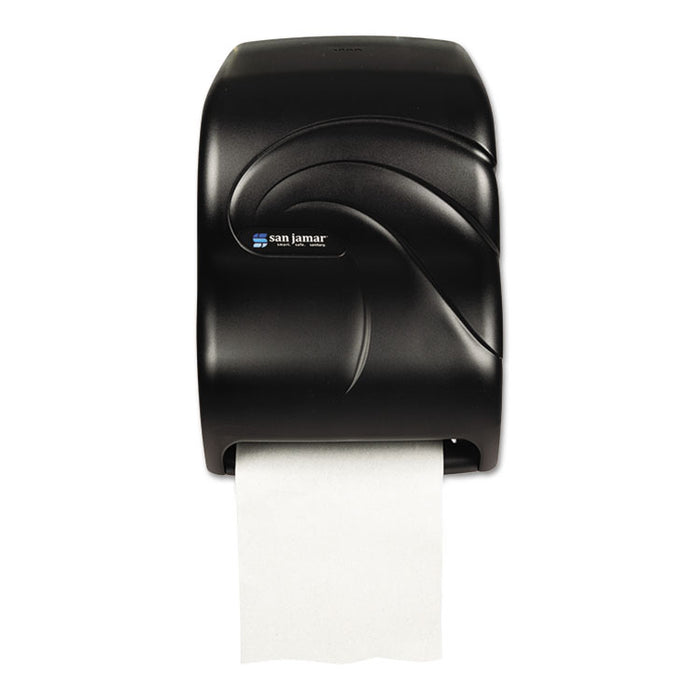 Electronic Touchless Roll Towel Dispenser, 11.75 x 9 x 15.5, Black Pearl