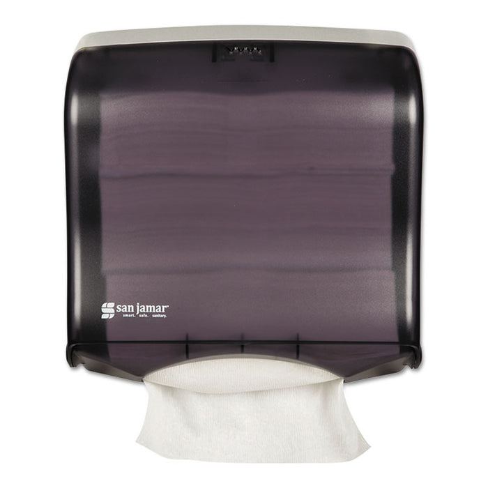 Ultrafold Fusion C-Fold and Multifold Towel Dispenser, 11.5 x 5.5 x 11.5, Black