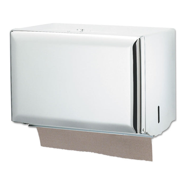 Singlefold Paper Towel Dispenser, 10.75 x 6 x 7.5, White