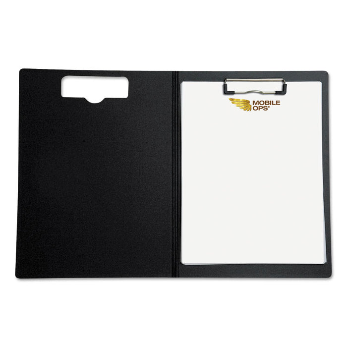 Portfolio Clipboard With Low-Profile Clip, 1/2" Capacity, 8 1/2 x 11, Red