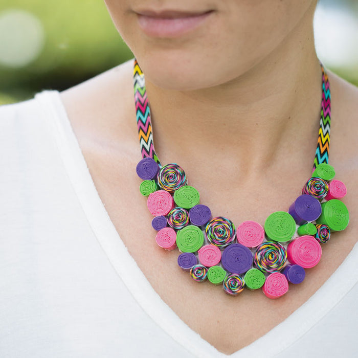 Ducklings, 1" Core, 0.75" x 15 ft, Lime