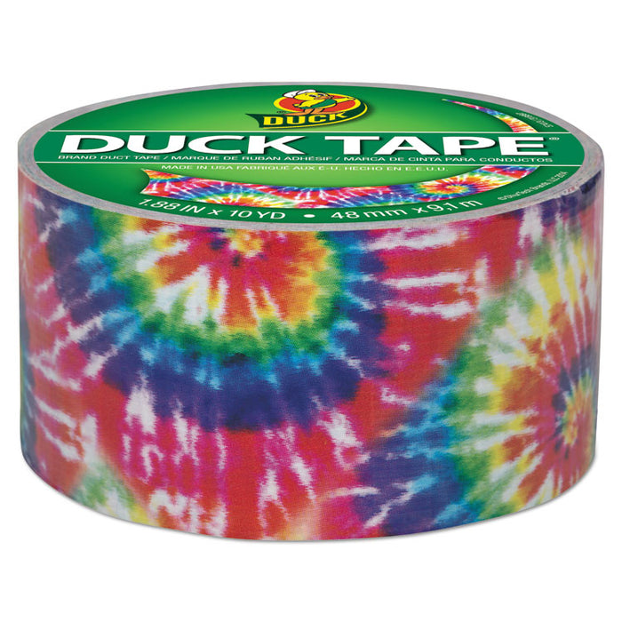 Colored Duct Tape, 3" Core, 1.88" x 10 yds, Love Tie Dye