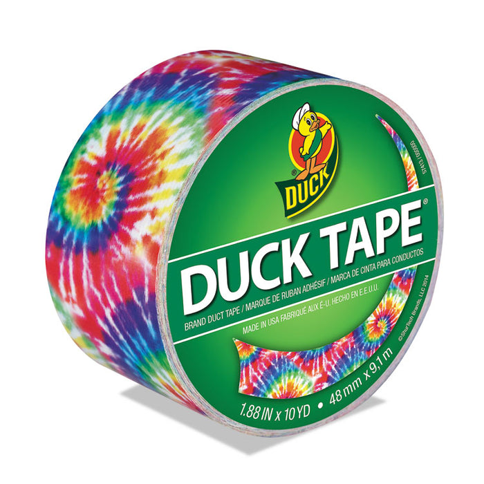 Colored Duct Tape, 3" Core, 1.88" x 10 yds, Love Tie Dye