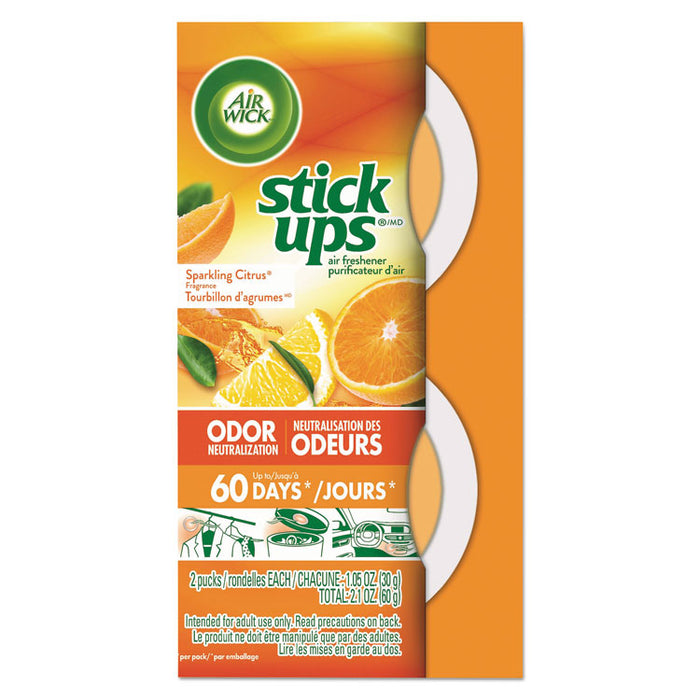 Stick Ups Air Freshener, 2.1 oz, Sparkling Citrus