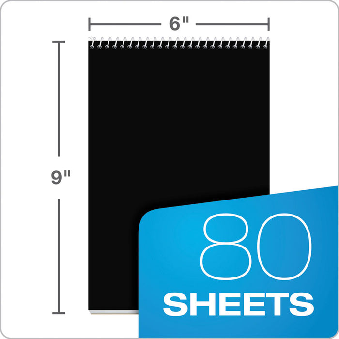FocusNotes Steno Book, Pitman Rule, 6 x 9, White, 80 Sheets