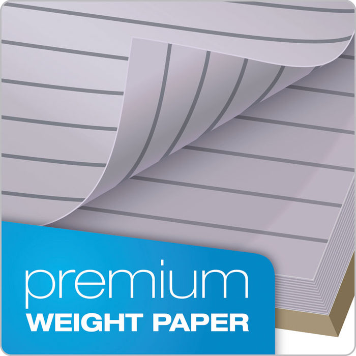 Color Notebooks, 1 Subject, Narrow Rule, Orchid Cover, 8.5 x 5.5, 100 Orchid Sheets