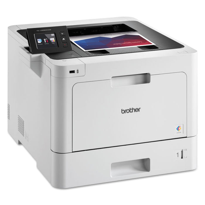 HLL8360CDW Business Color Laser Printer with Duplex Printing and Wireless Networking