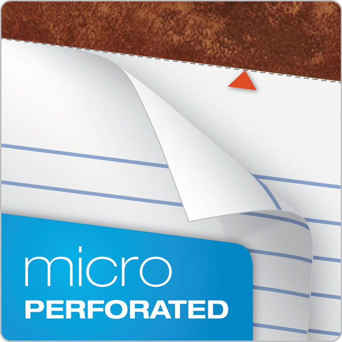 "The Legal Pad" Perforated Pads, Narrow Rule, 5 x 8, White, 50 Sheets, Dozen