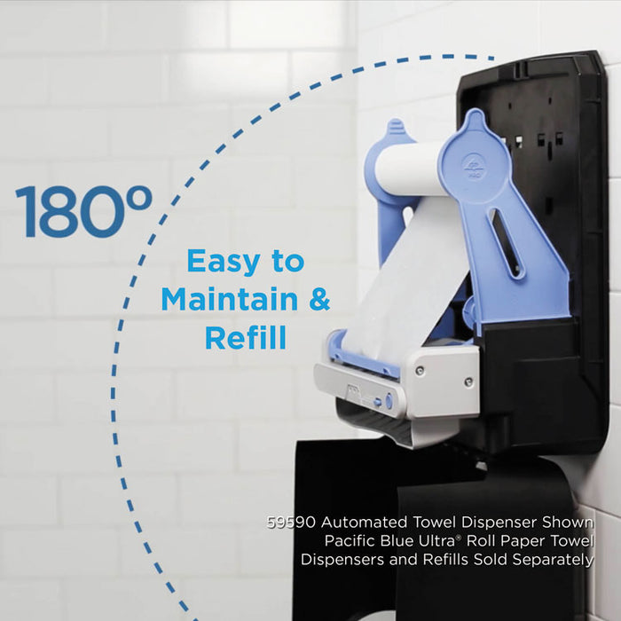 Pacific Blue Ultra Paper Towel Dispenser, Manual, 12.9 x 9 x 16.8, Black