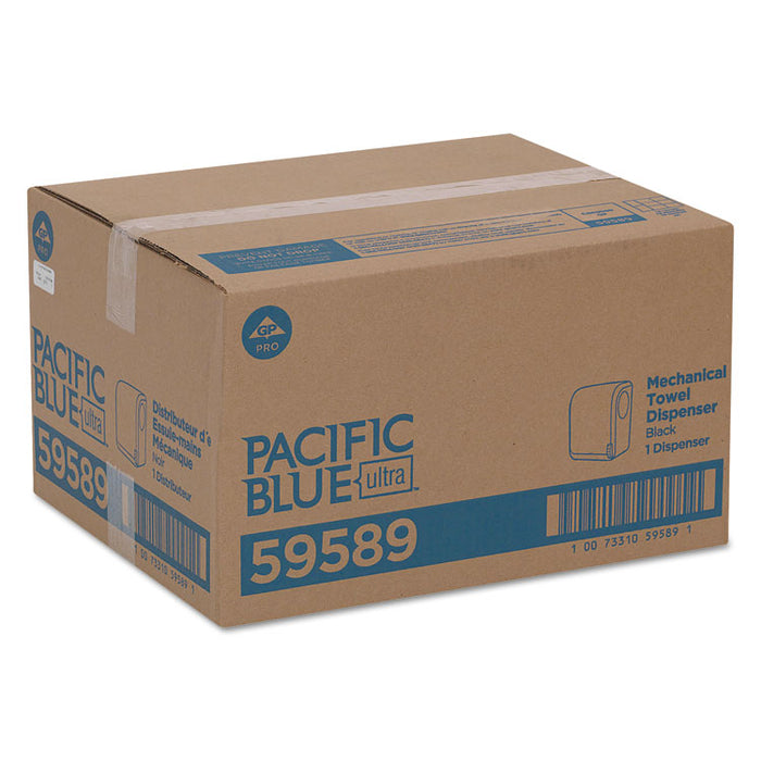 Pacific Blue Ultra Paper Towel Dispenser, Manual, 12.9 x 9 x 16.8, Black