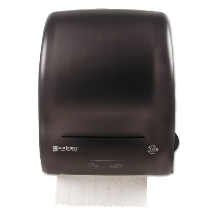 Simplicity Mechanical Roll Towel Dispenser, 15.25 x 13 x 10.25, Black