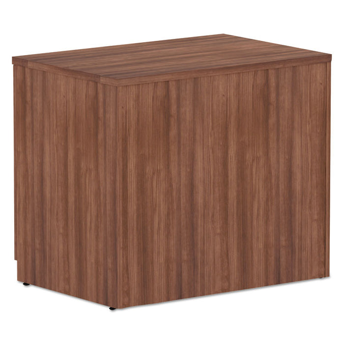 Alera Valencia Series Storage Cabinet, 34 1/8w x 22 7/8d x 29 1/2h, Modern Walnut