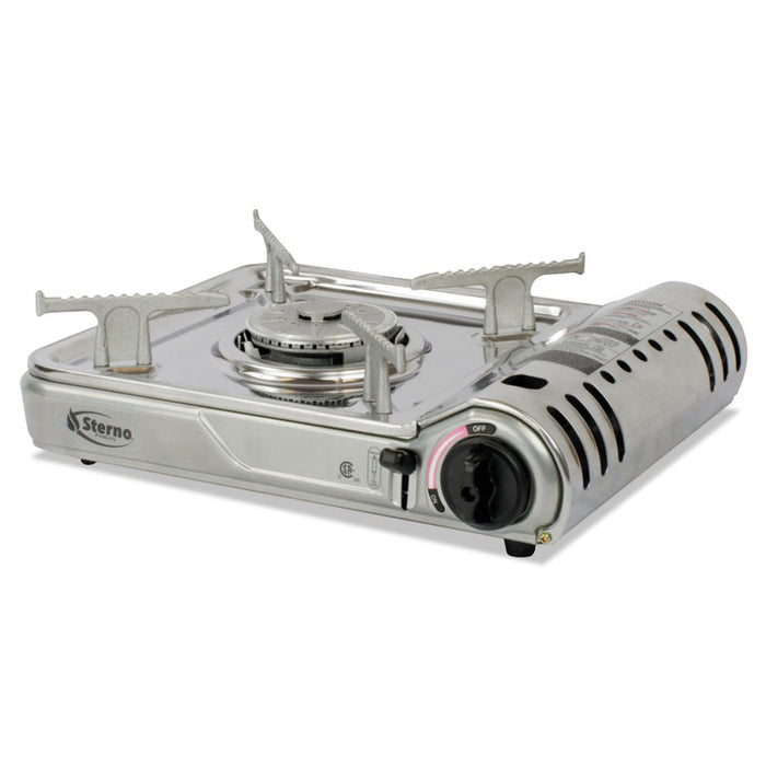 Butane Stoves, 7000btu, Piezoelectric Ignition, 13" x 11" x 3.75"