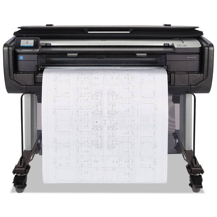 DesignJet T830 24-in Multifunction Printer, Copy/Print/Scan