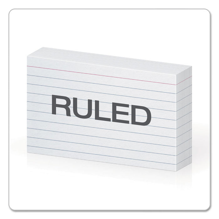 Self-Stick Index Cards, 3 x 5, White, 100/Pack