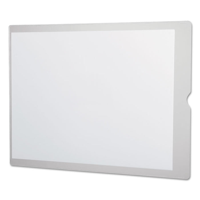 Utili-Jac Heavy-Duty Clear Plastic Envelopes, 9 x 12, 50/Box