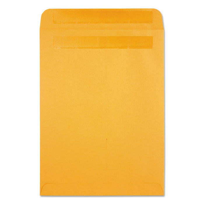 Redi-Seal Catalog Envelope, #10 1/2, Cheese Blade Flap, Redi-Seal Adhesive Closure, 9 x 12, Brown Kraft, 250/Box
