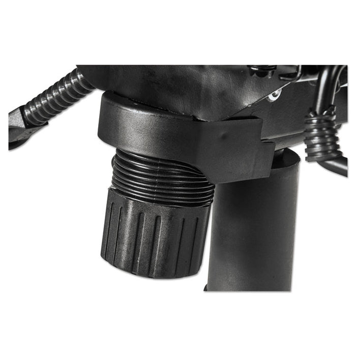 Alera Transitional Series Executive Wood Chair, Supports up to 275 lbs., Chocolate Marble Seat/Back, Walnut Base